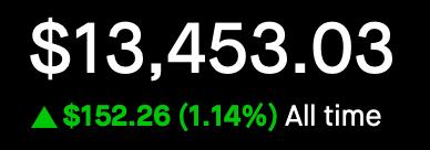 Portfolio Value - Feb 19, 2025