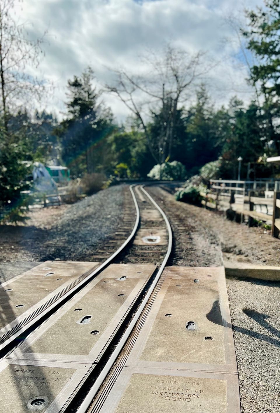 A Narrow Train Track - Picture Credit - Me!